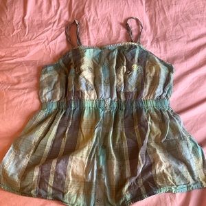 Torrid plaid tank top
